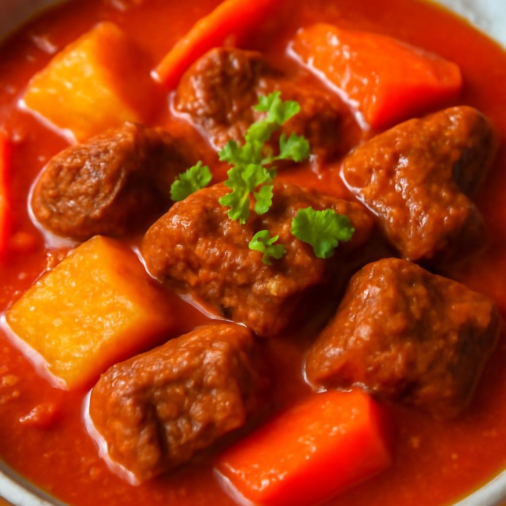 Filipino Beef Caldereta