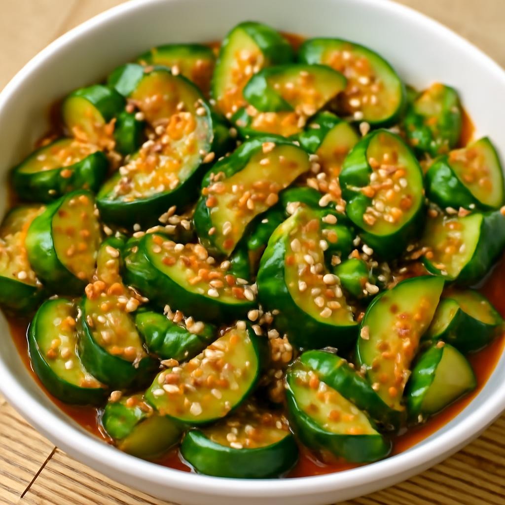 Korean Cucumber Salad (Oi Muchim)