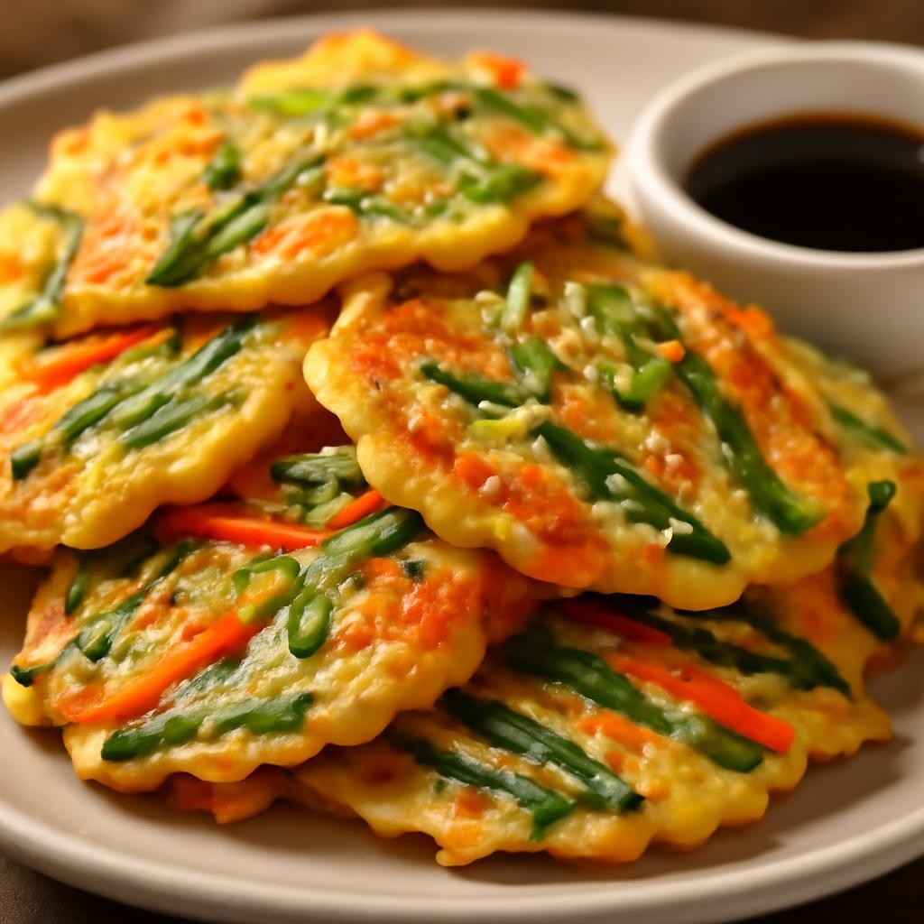 Korean Vegetable Pancakes