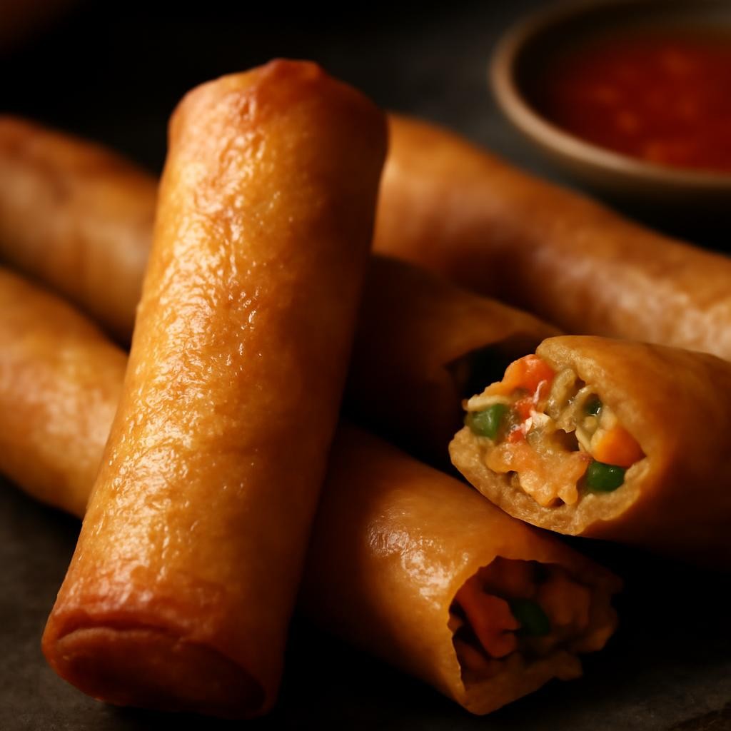 Lumpia Shanghai (Filipino Spring Rolls)