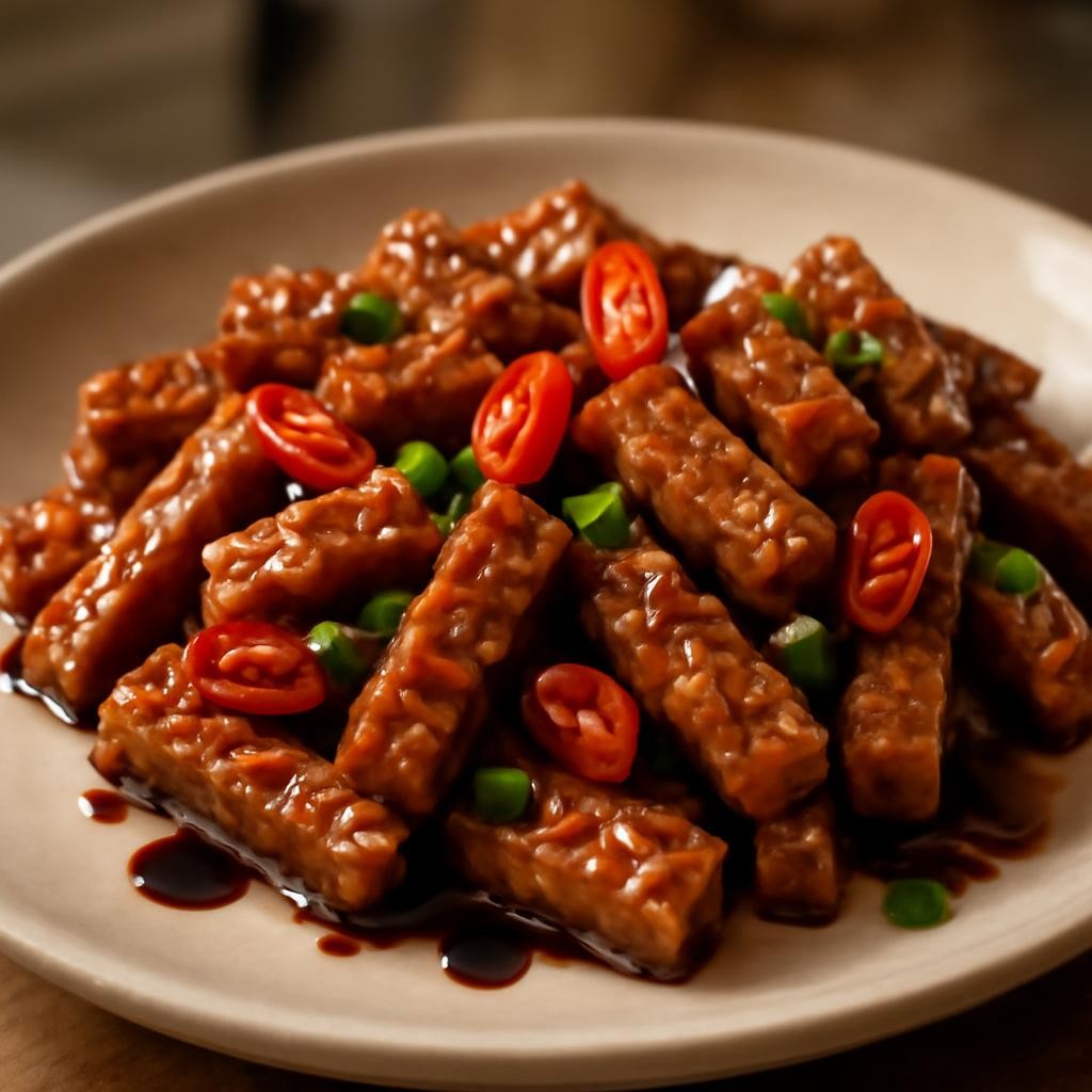 Tempe Orek (Indonesian Stir-fried Tempeh)