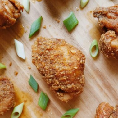 Asian Fried Chicken with Hot Honey Sauce