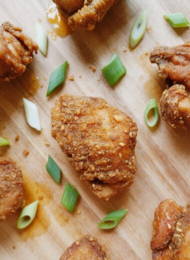 Asian Fried Chicken with Hot Honey Sauce