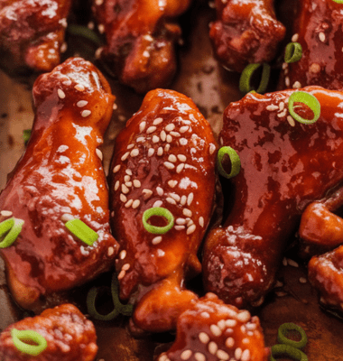 Baked Korean Chicken Wings