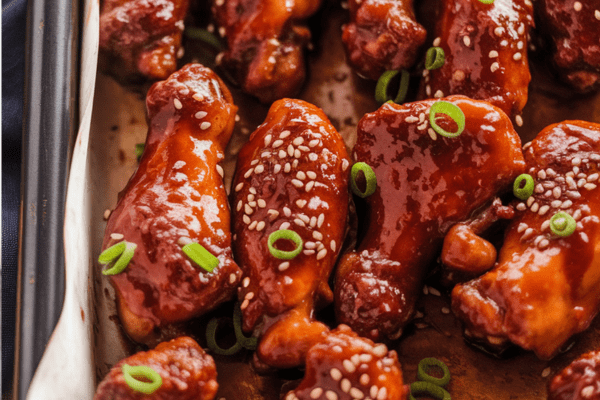 Baked Korean Chicken Wings