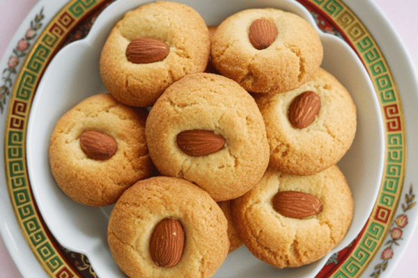 Chinese Almond Cookies
