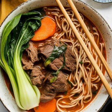 Classic Braised Taiwanese Beef Stew