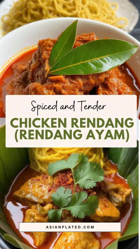 EASY Chicken Rendang (Rendang Ayam)