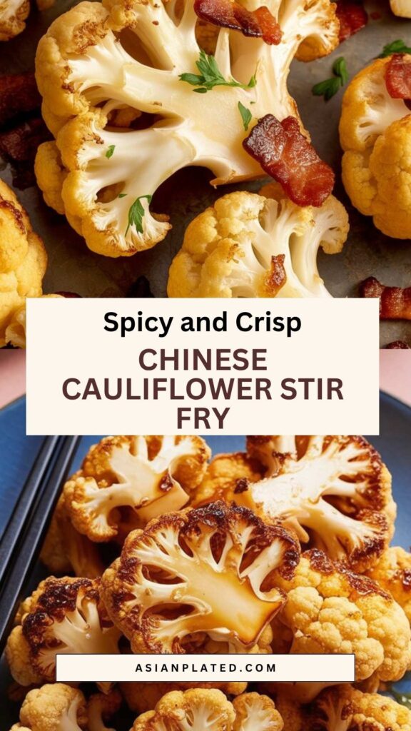 EASY Chinese Cauliflower Stir Fry