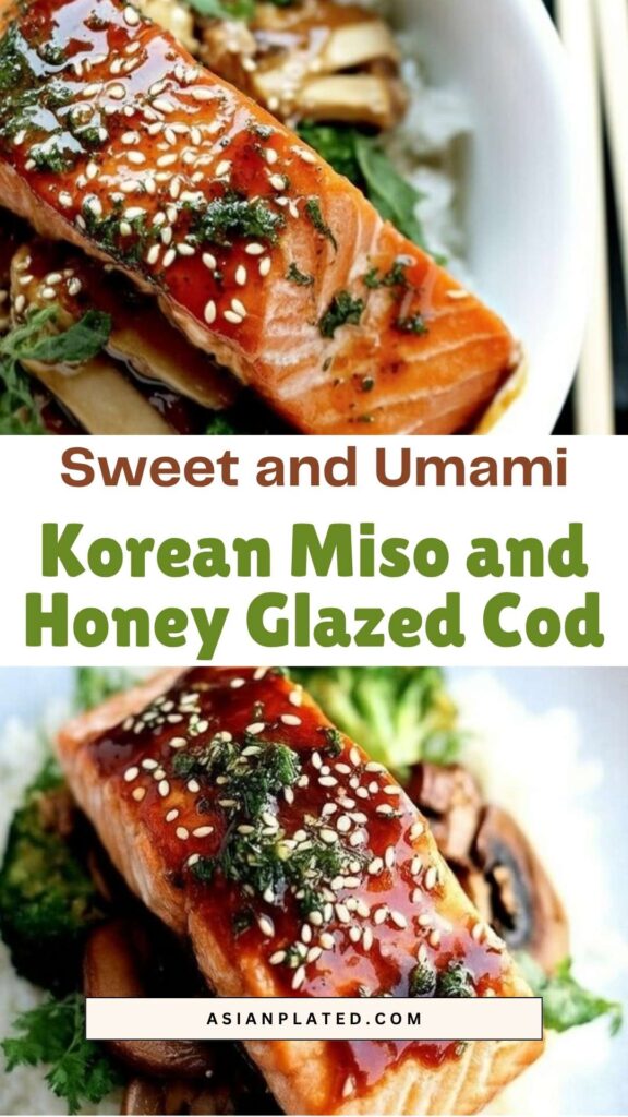EASY Korean Miso and Honey Glazed Cod