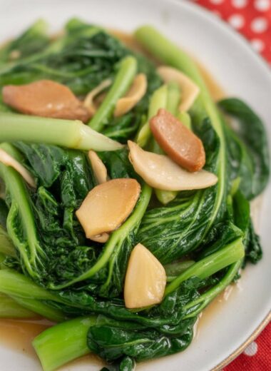 Gai Lan Oyster Sauce Stir-Fry (Chinese Broccoli)
