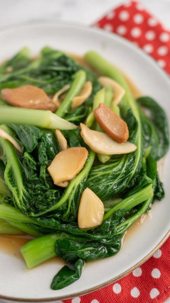 Gai Lan Oyster Sauce Stir-Fry (Chinese Broccoli)