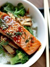 Korean Miso and Honey Glazed Cod