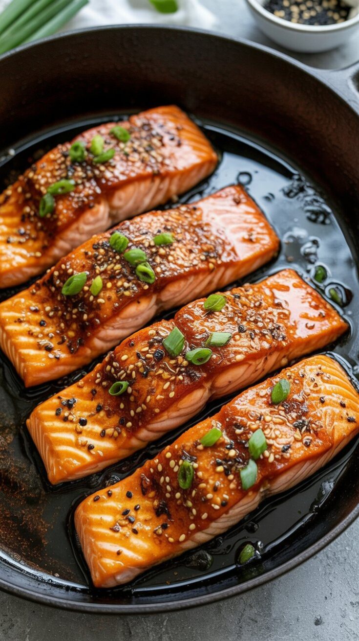 Miso Glazed Salmon