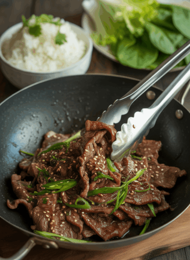 Spicy Pork Bulgogi (Jeyuk Bokkeum)