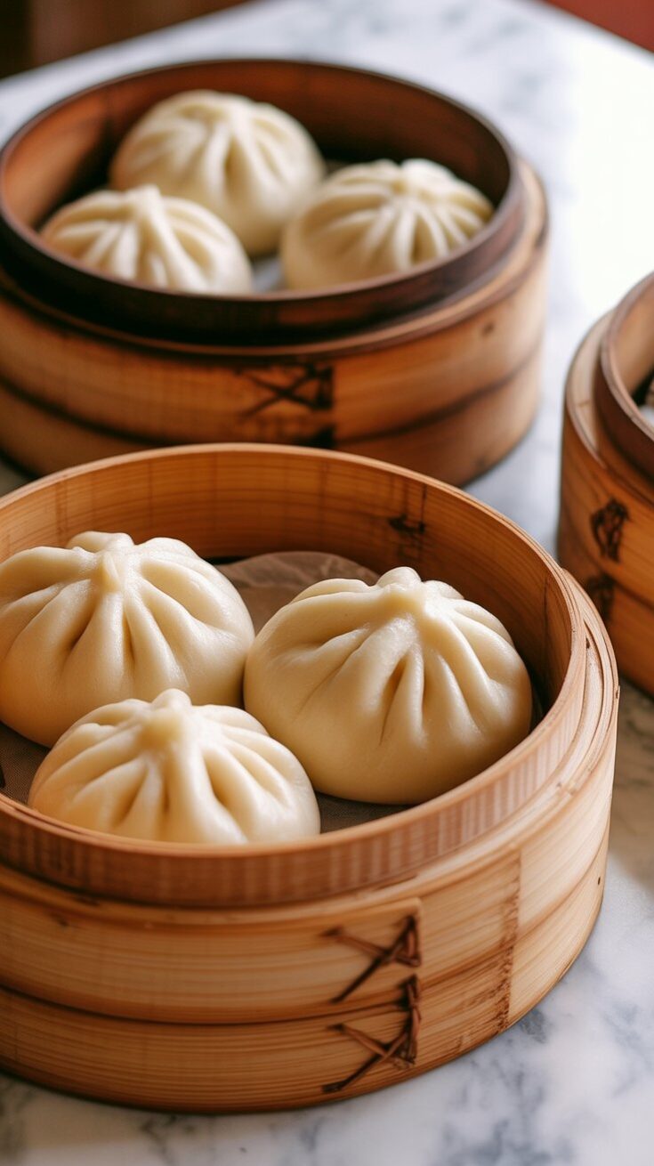 Steamed Pork Buns (Baozi)