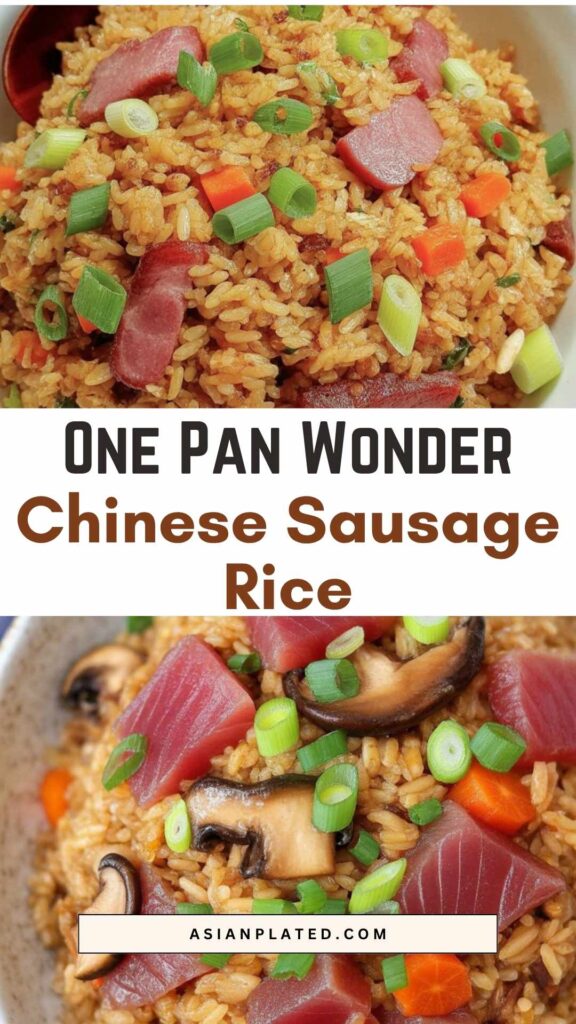 easy Chinese Sausage Rice