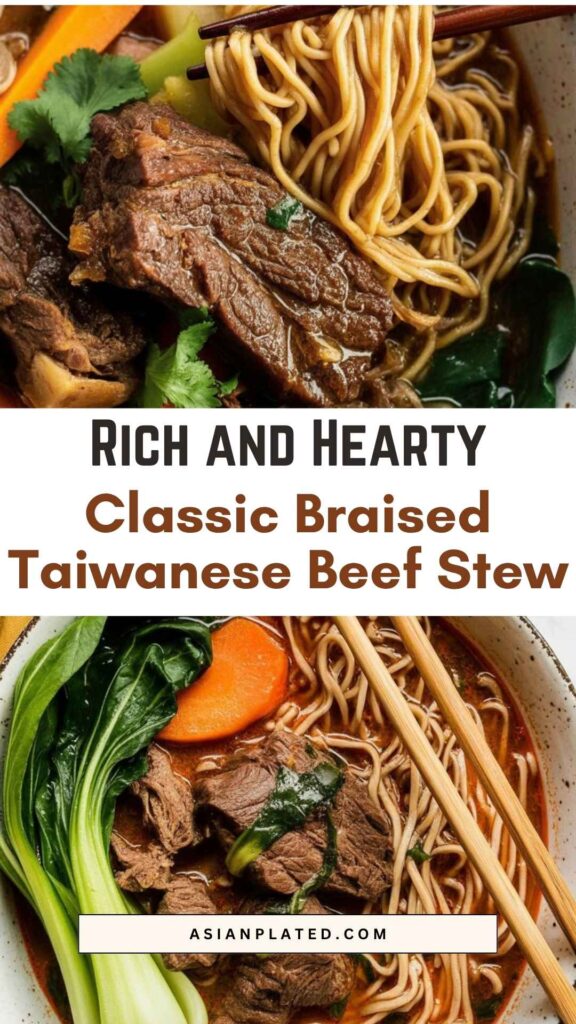 easy Classic Braised Taiwanese Beef Stew