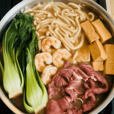 Easy Homemade Sukiyaki