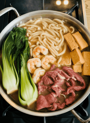 Easy Homemade Sukiyaki
