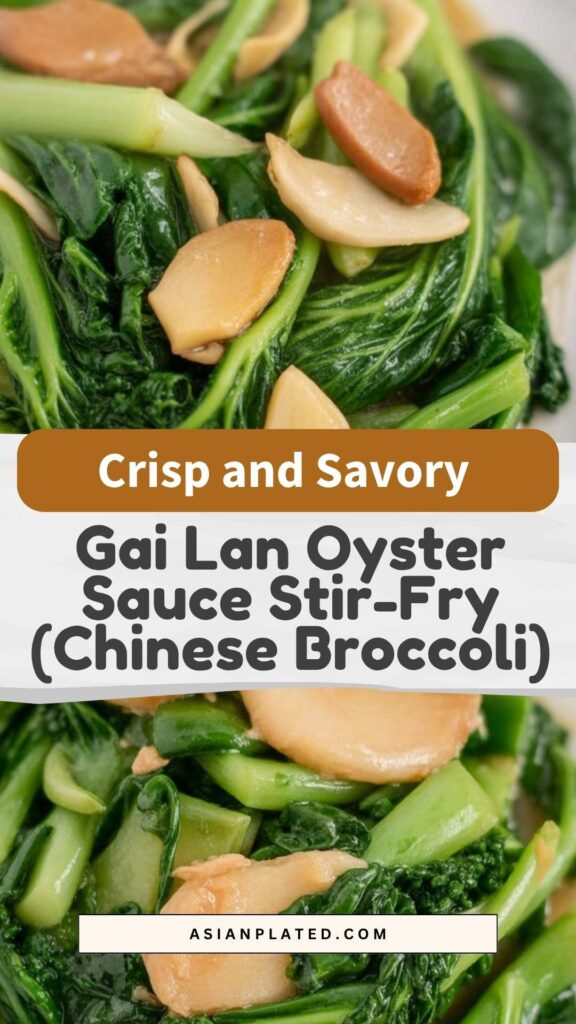 easy Gai Lan Oyster Sauce Stir-Fry (Chinese Broccoli)