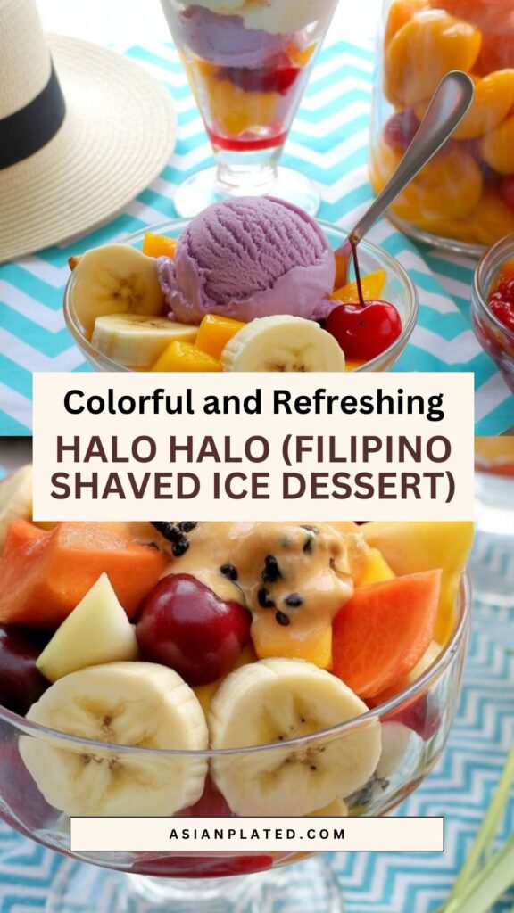easy Halo Halo (Filipino Shaved Ice Dessert)