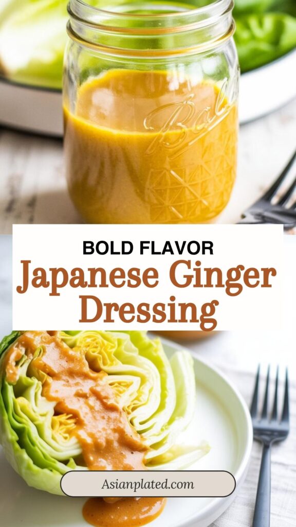 easy Japanese Ginger Dressing