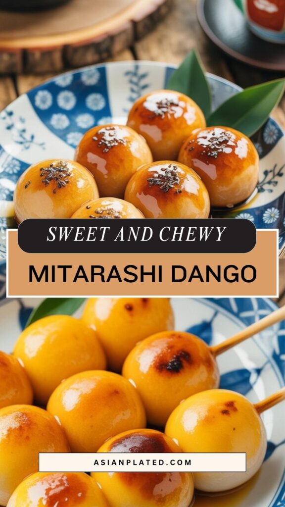 easy Mitarashi Dango