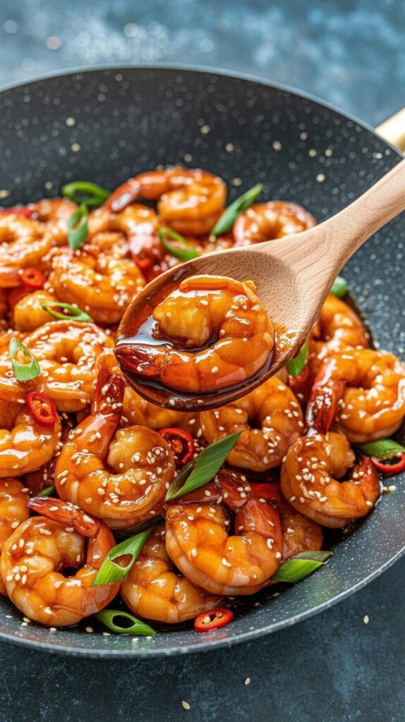 Asian Garlic Shrimp