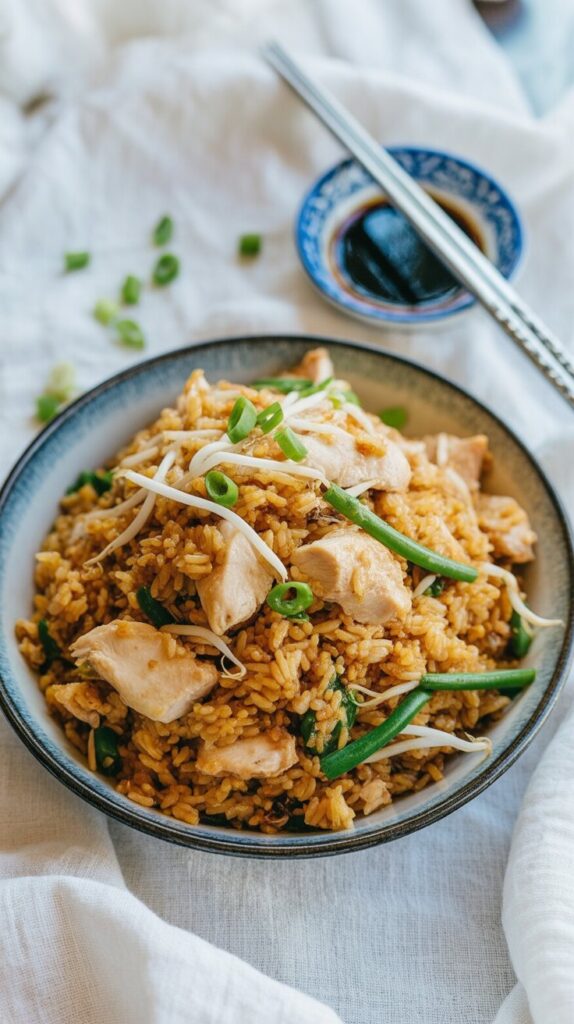 BEST Chinese Chicken Fried Rice