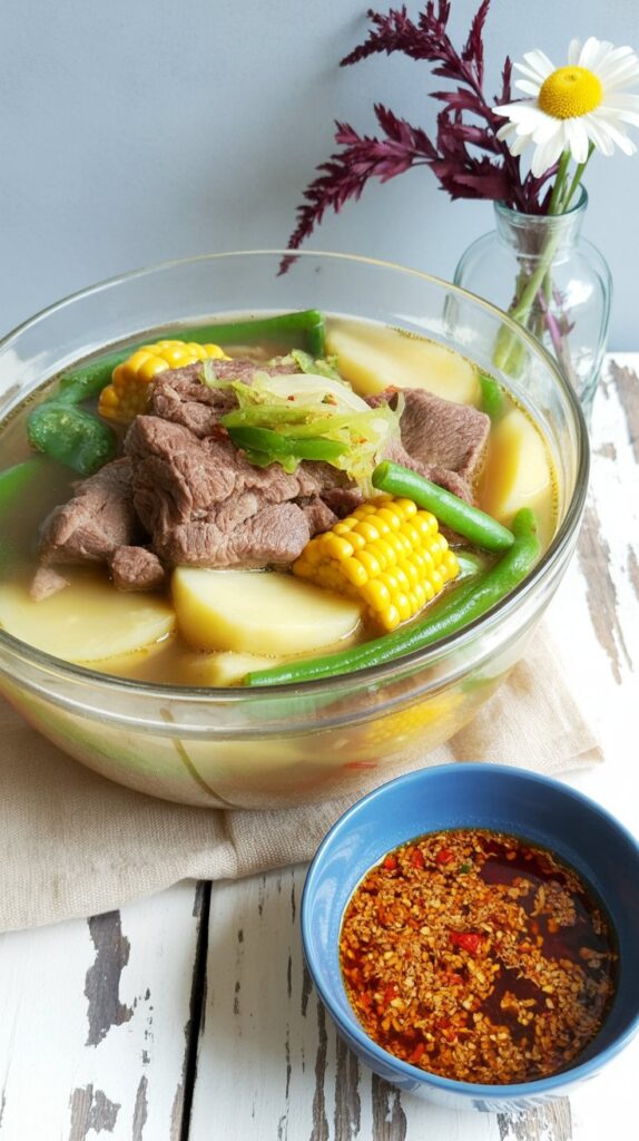 BEST Nilagang Baka (Filipino Beef Soup with Vegetables)