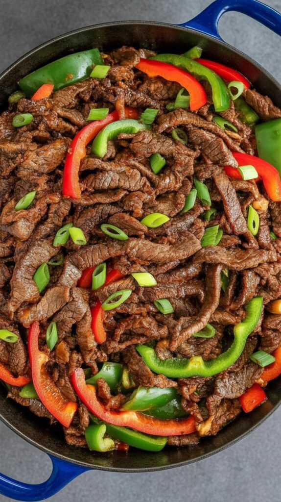 BEST Pepper Steak Stir Fry