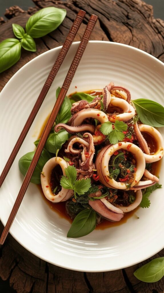 BEST Squid Stir Fry