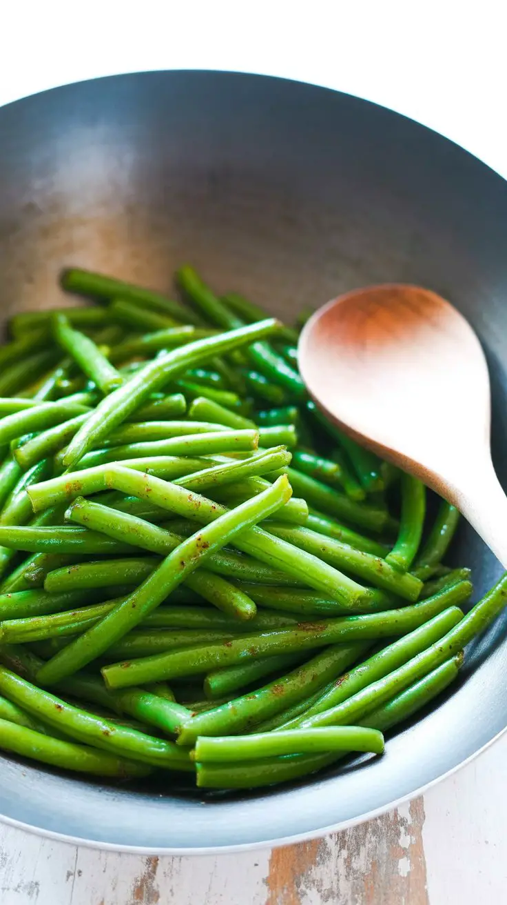 BEST Stir-Fried String Beans