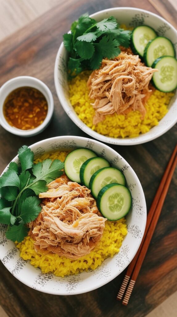 BEST Taiwanese Chicken and Rice