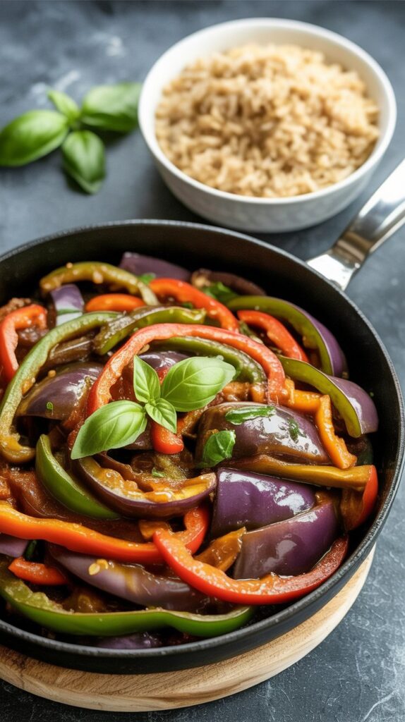BEST Thai Basil Eggplant