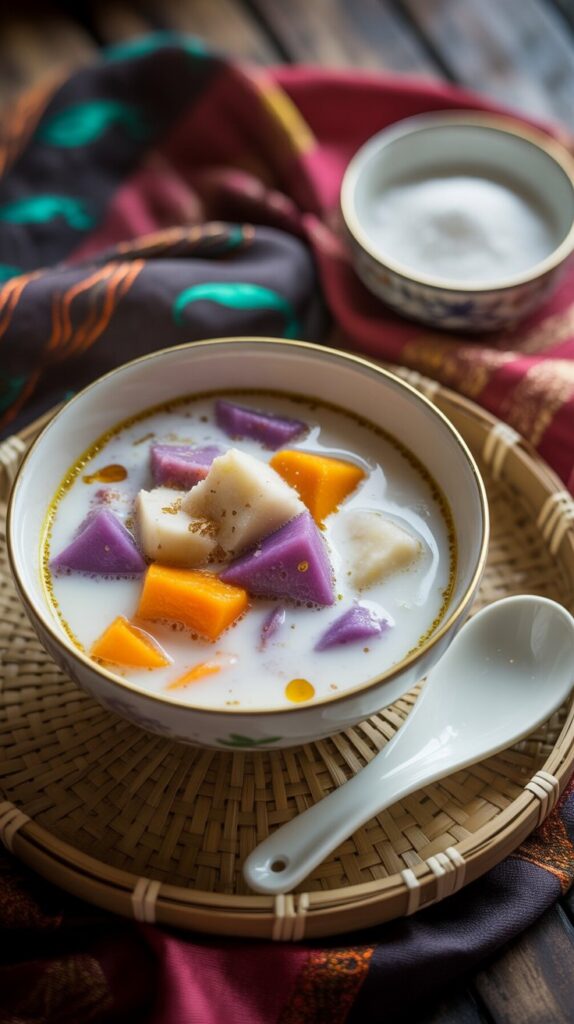 Bubur Cha Cha (Nyonya Coconut Milk Dessert)
