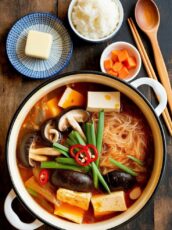 Doenjang Jjigae (Korean Soybean Paste Stew)