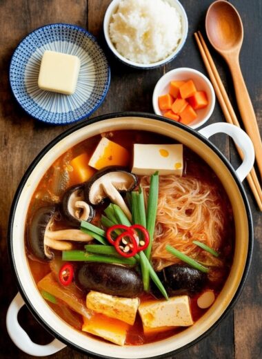 Doenjang Jjigae (Korean Soybean Paste Stew)