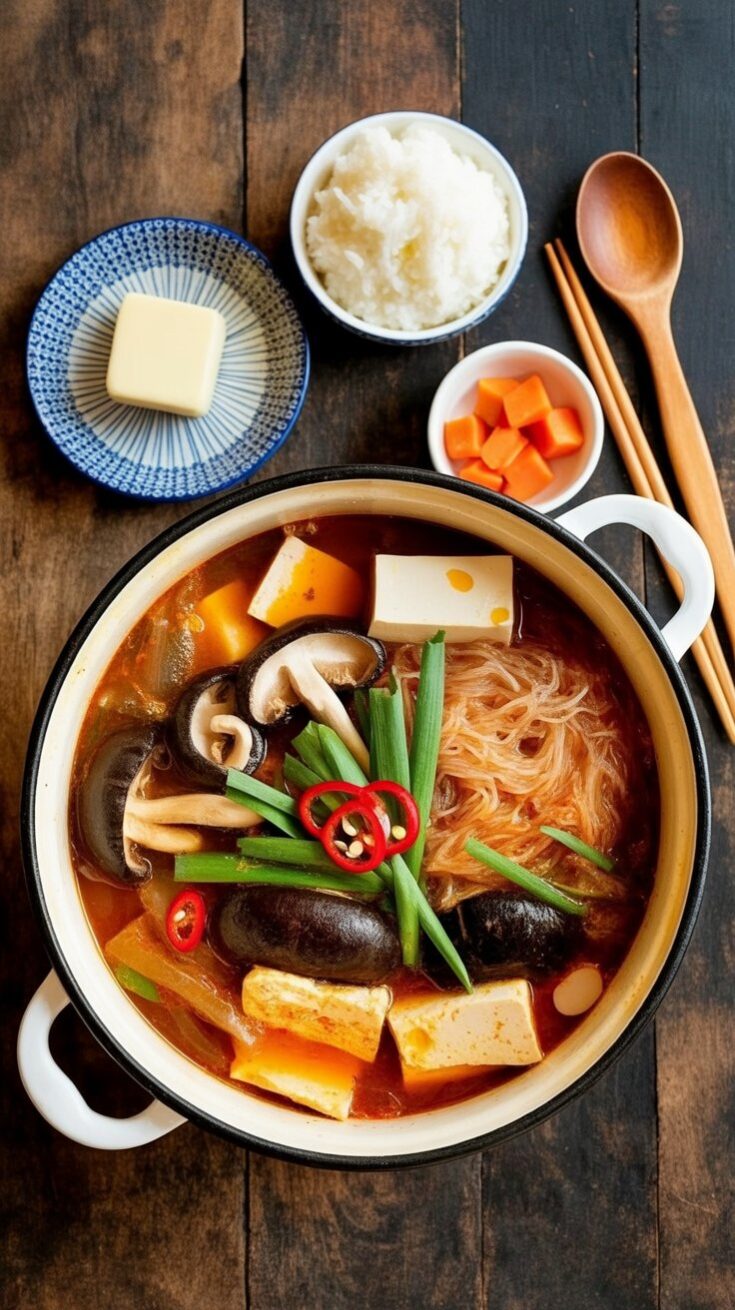 Doenjang Jjigae (Korean Soybean Paste Stew)