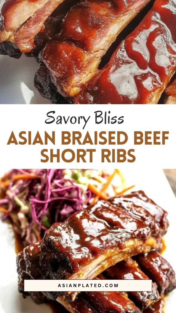 EASY Asian Braised Beef Short Ribs