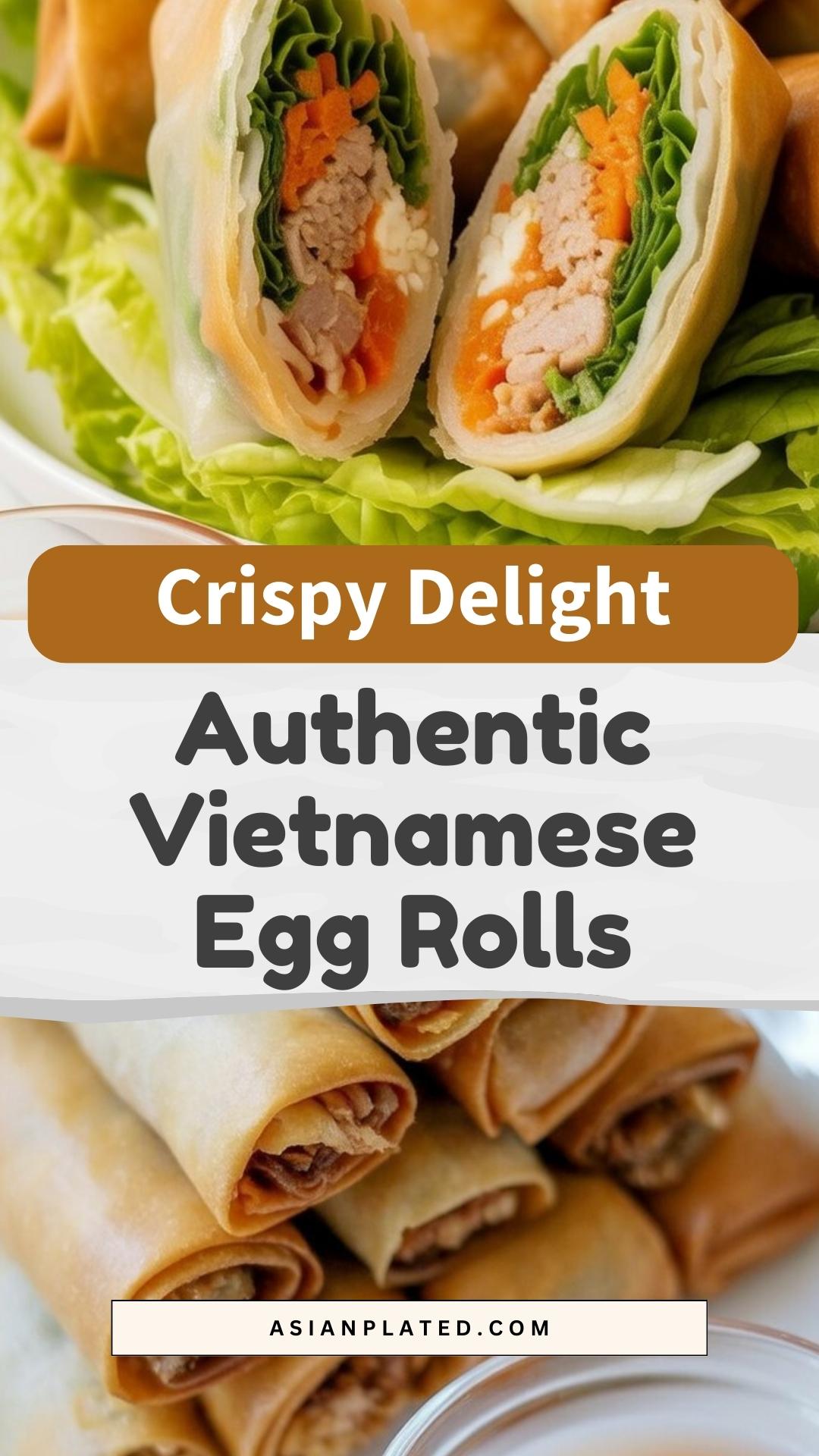 EASY Authentic Vietnamese Egg Rolls