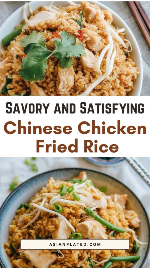 EASY Chinese Chicken Fried Rice