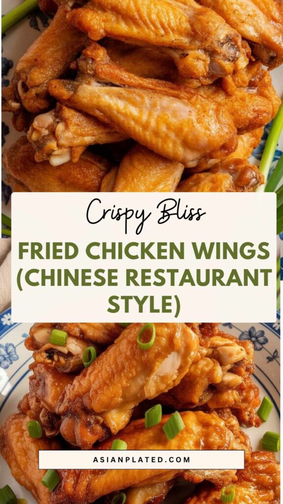 EASY Fried Chicken Wings (Chinese Restaurant Style)
