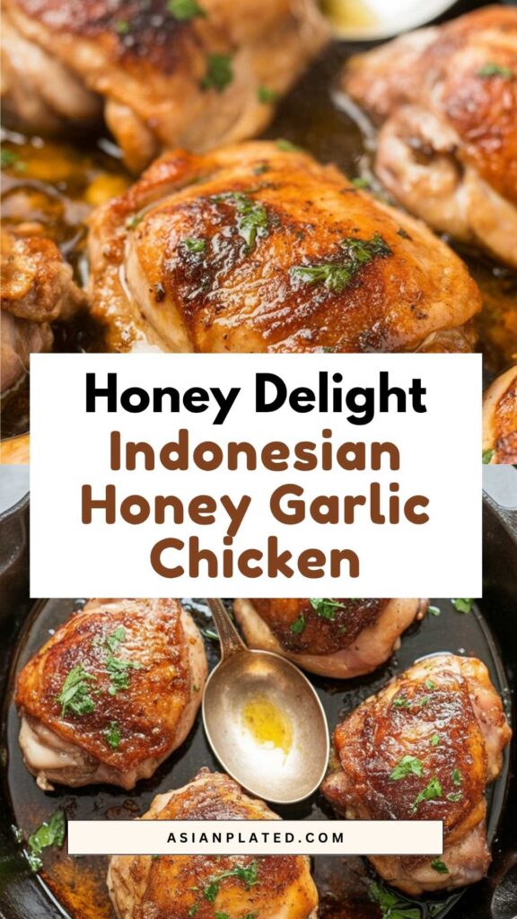 EASY Indonesian Honey Garlic Chicken