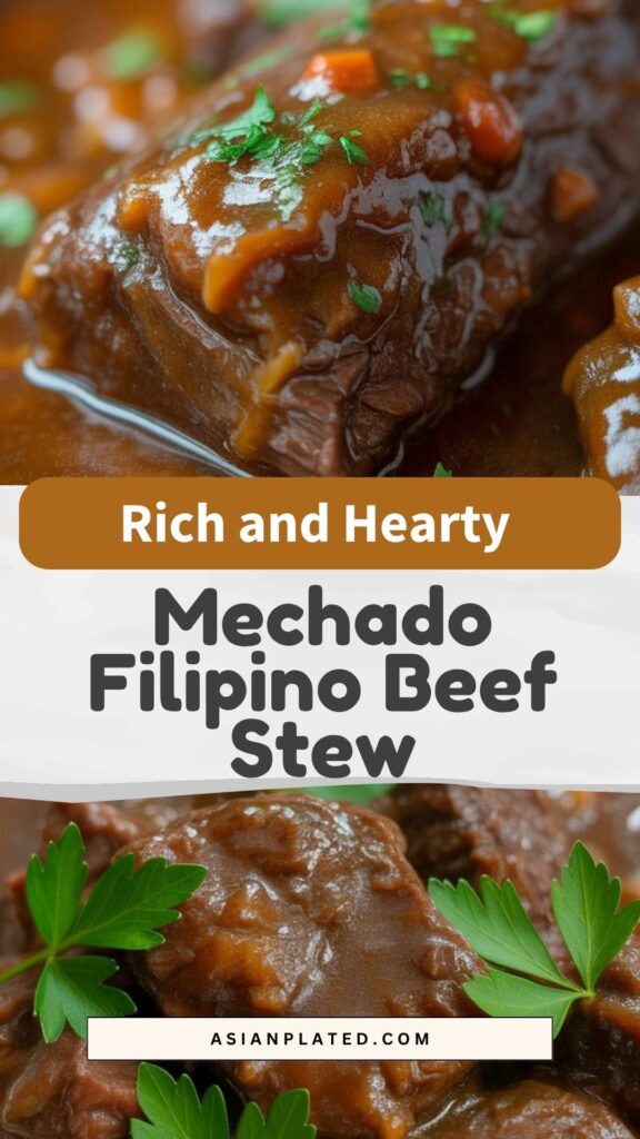 EASY Mechado Filipino Beef Stew