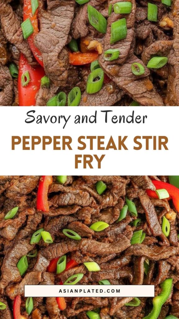 EASY Pepper Steak Stir Fry