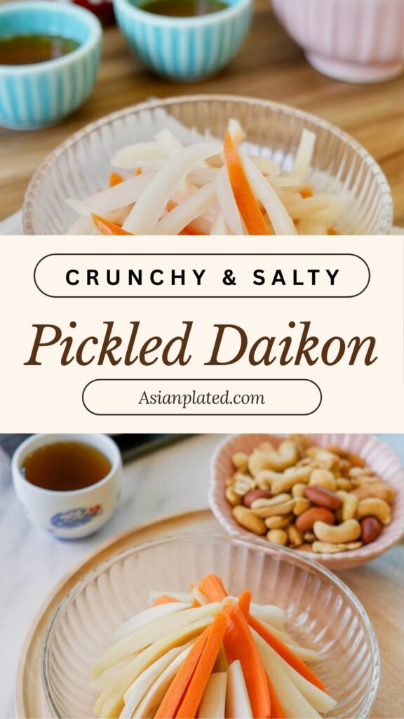 EASY Pickled Daikon