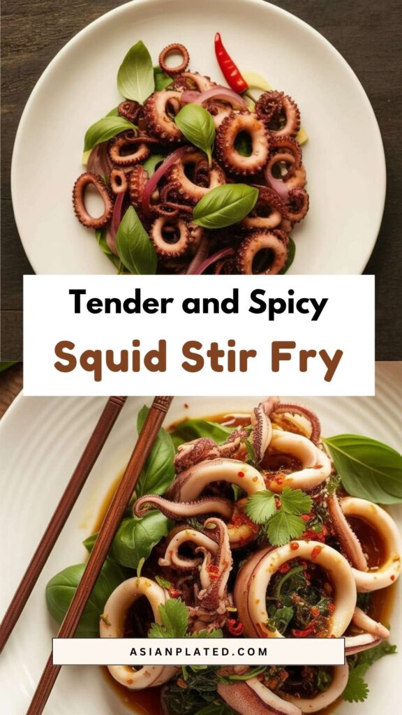 EASY Squid Stir Fry