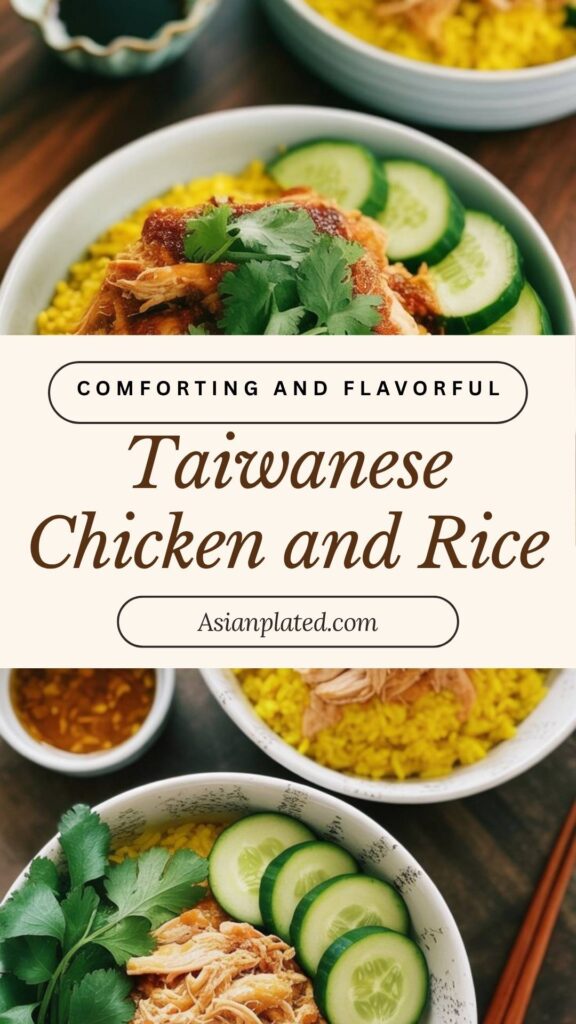 EASY Taiwanese Chicken and Rice